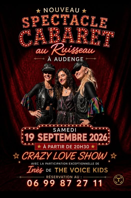 spectacle cabaret au ruisseau