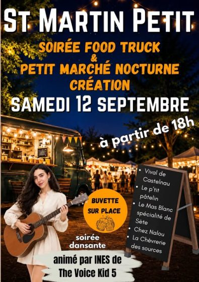 soirée festive à Saint Martin Petit